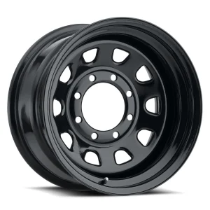 Vision Wheel HD – 84 D WINDOW – STEEL WHEEL – Black – 16″x7″ 0mm – All weather Wheels – 84H6781NS